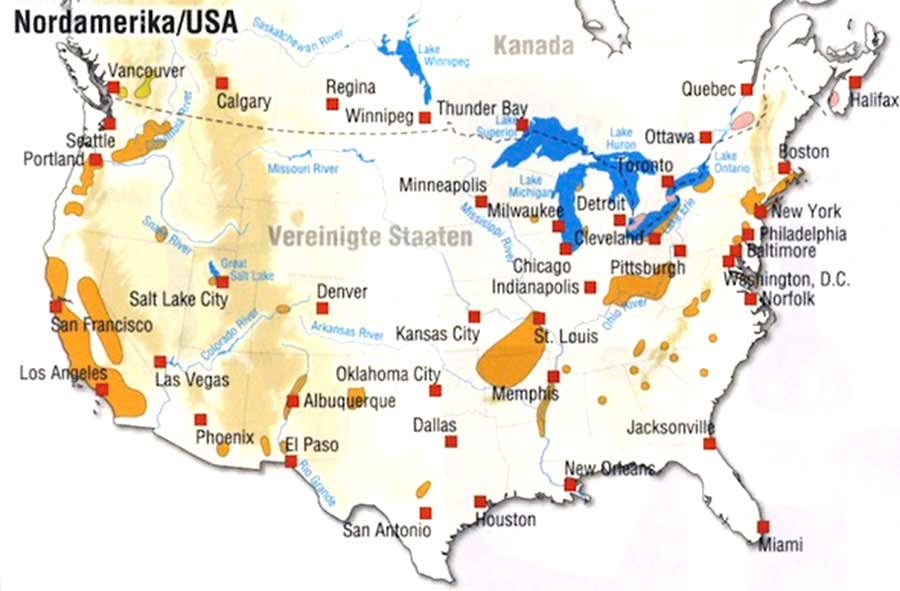 Weinregionen in den USA